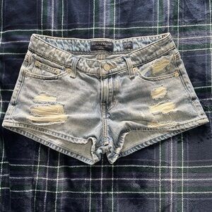 Lucky Brand Women's Distressed Denim Shorts - size 0/25